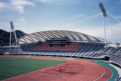 熊本県民総合運動公園　陸上競技場