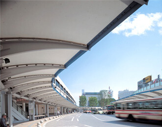 JR郡山駅西口駅前ターミナル